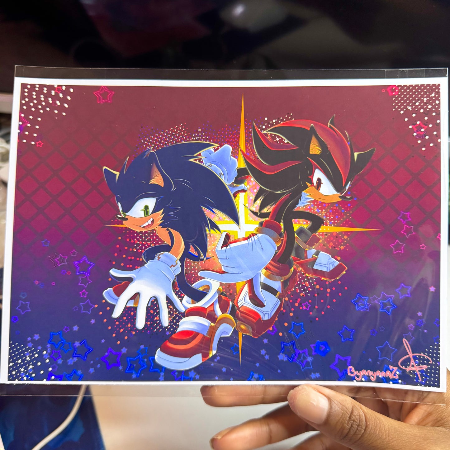 Impresión de Sonic & Shadow