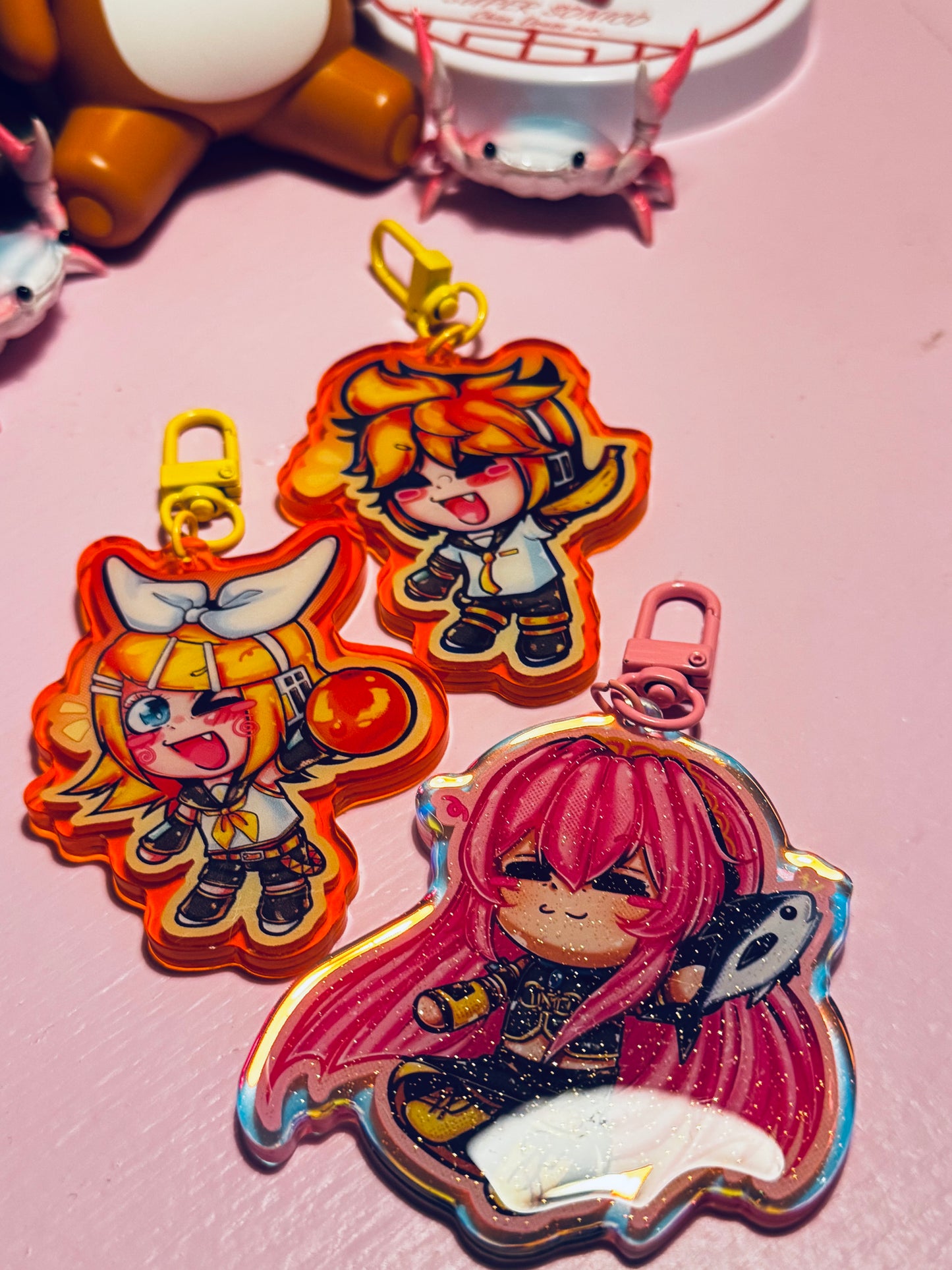 Len Kagamine keychain