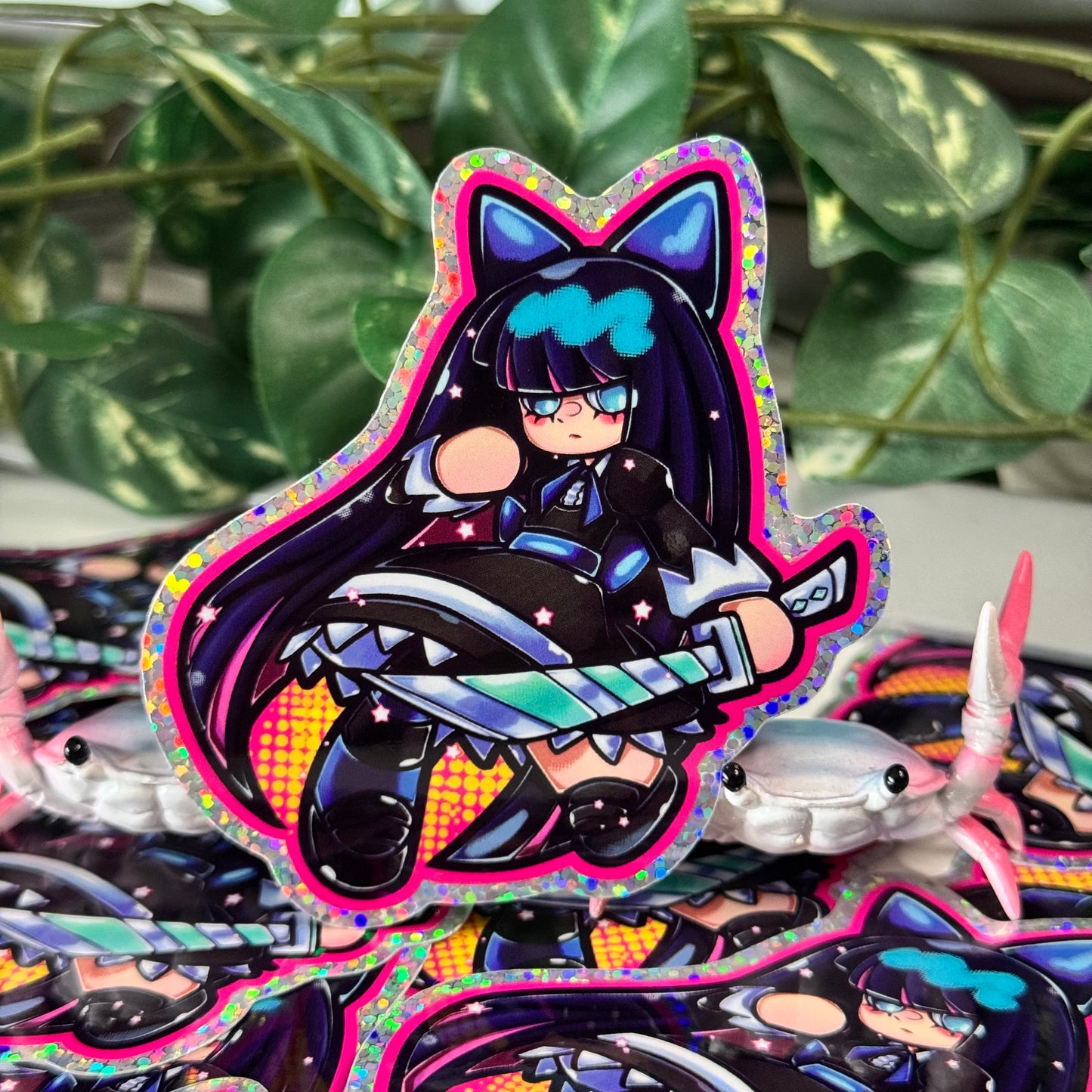 Stocking sticker