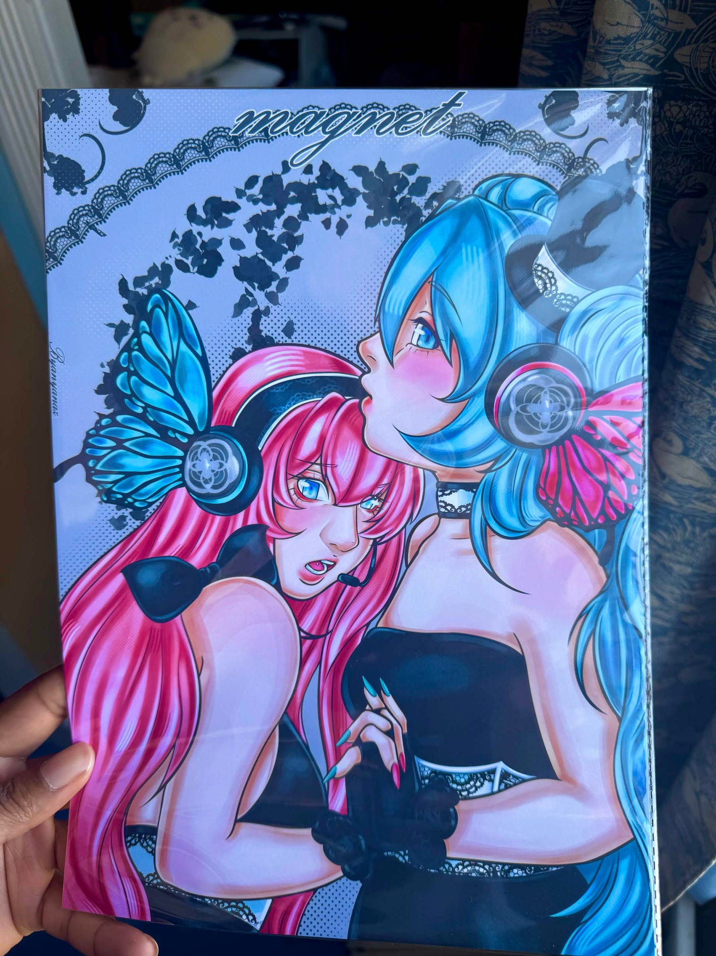 Magnet print | Miku & Luka