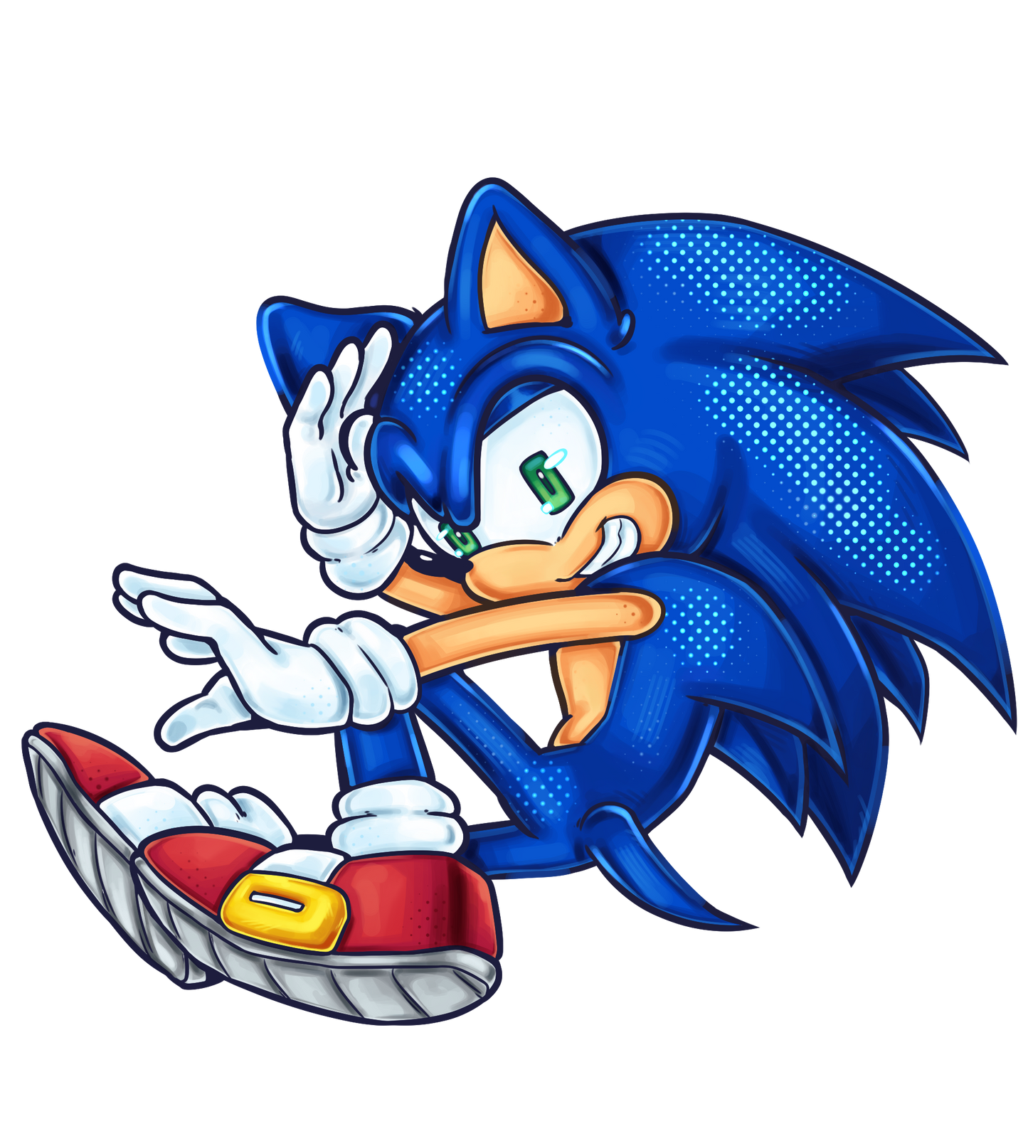 Pegatina de Sonic the Hedgehog
