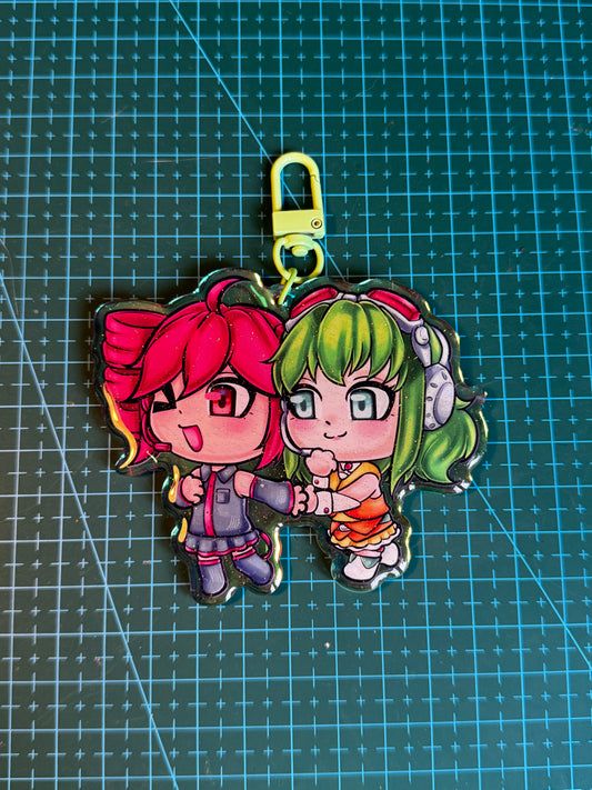 Llavero de Gumi y Teto