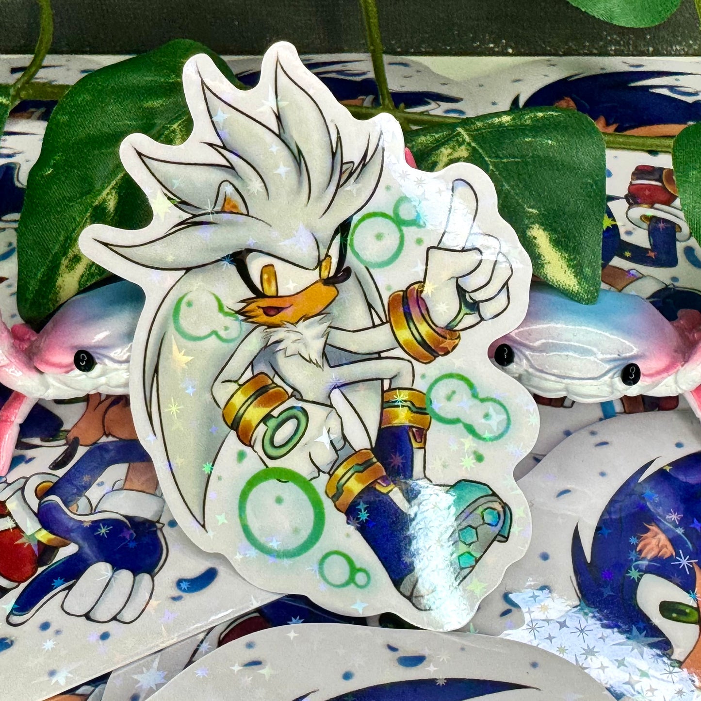 Silver the hedgehog sticker