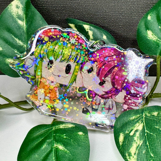 Gumi and Teto keychain