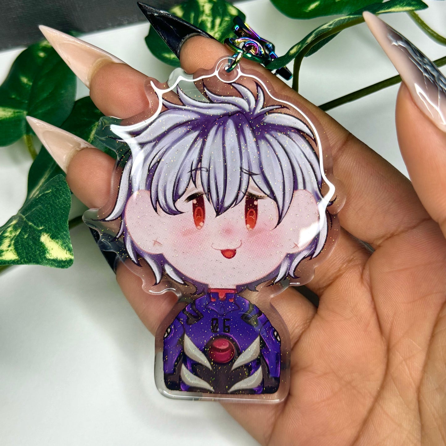 Kaworu nagisa keychain