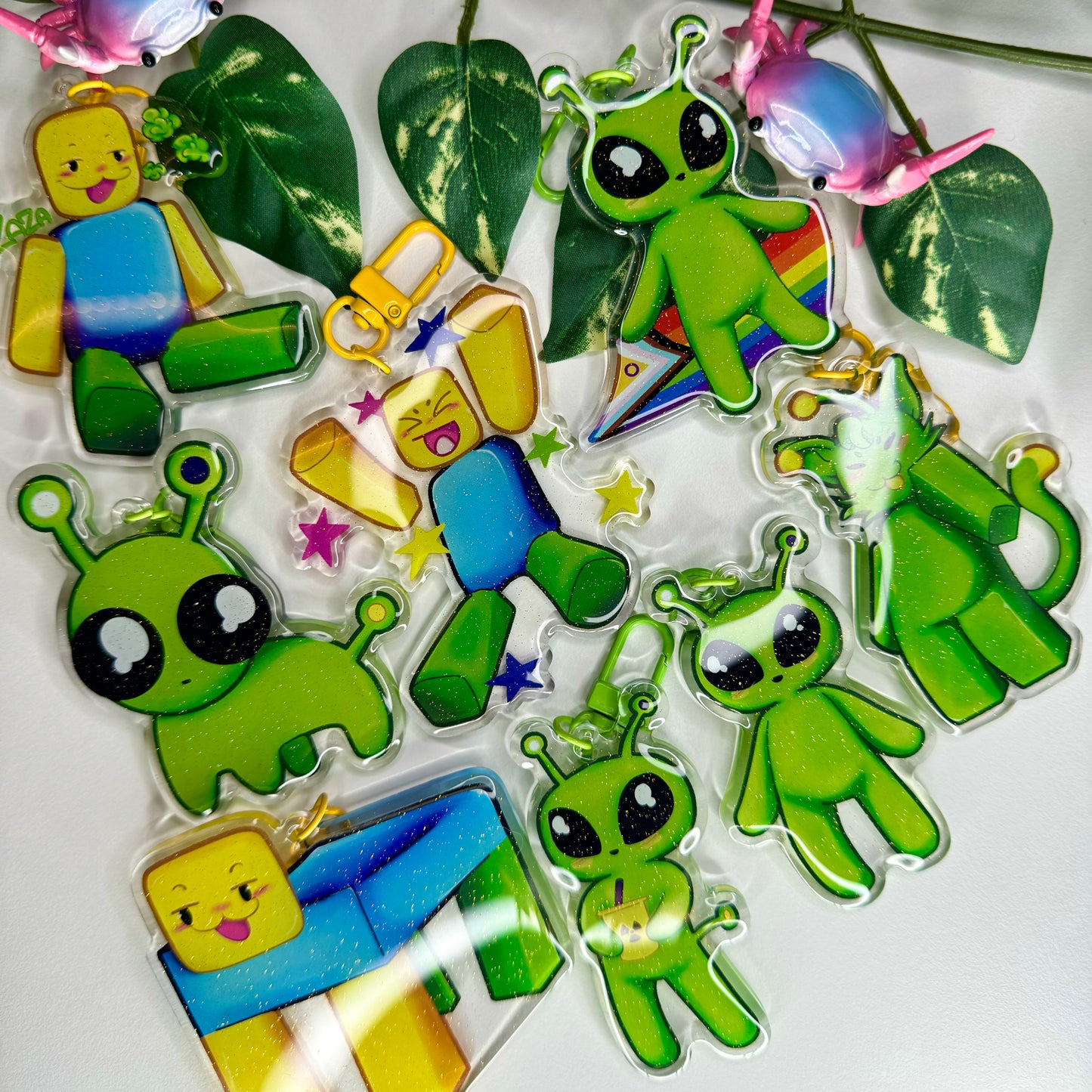 Alien keychain