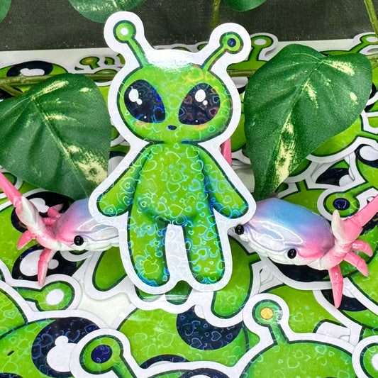 Alien sticker