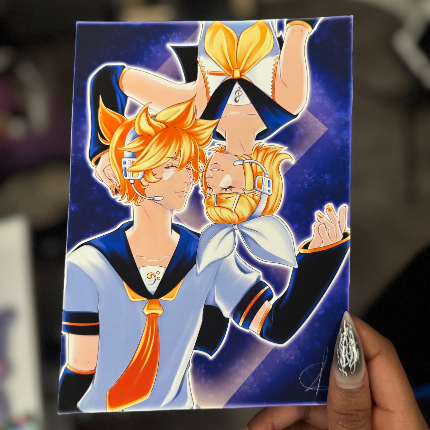 Rin & Len Kagamine print