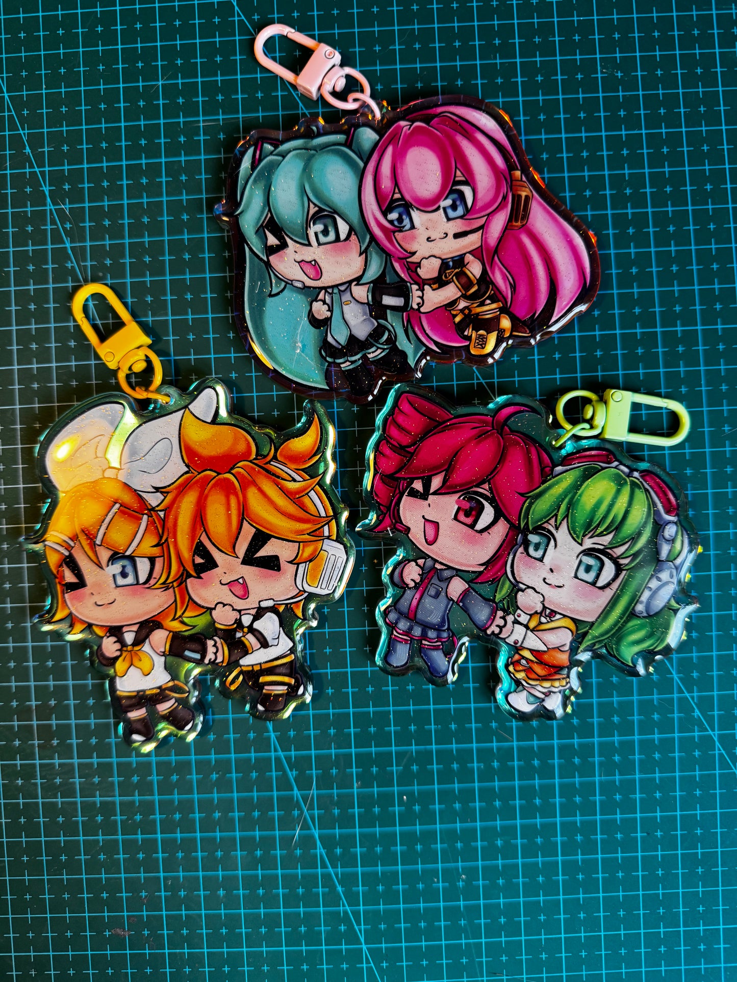 Llavero de Rin y Len