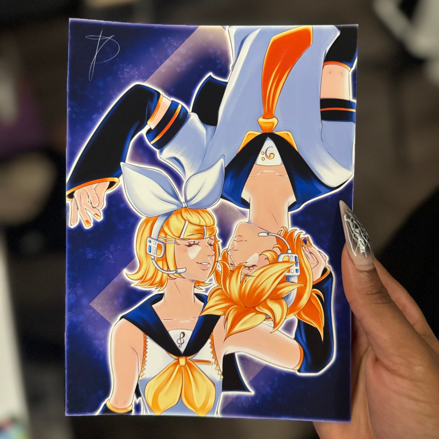 Rin & Len Kagamine print