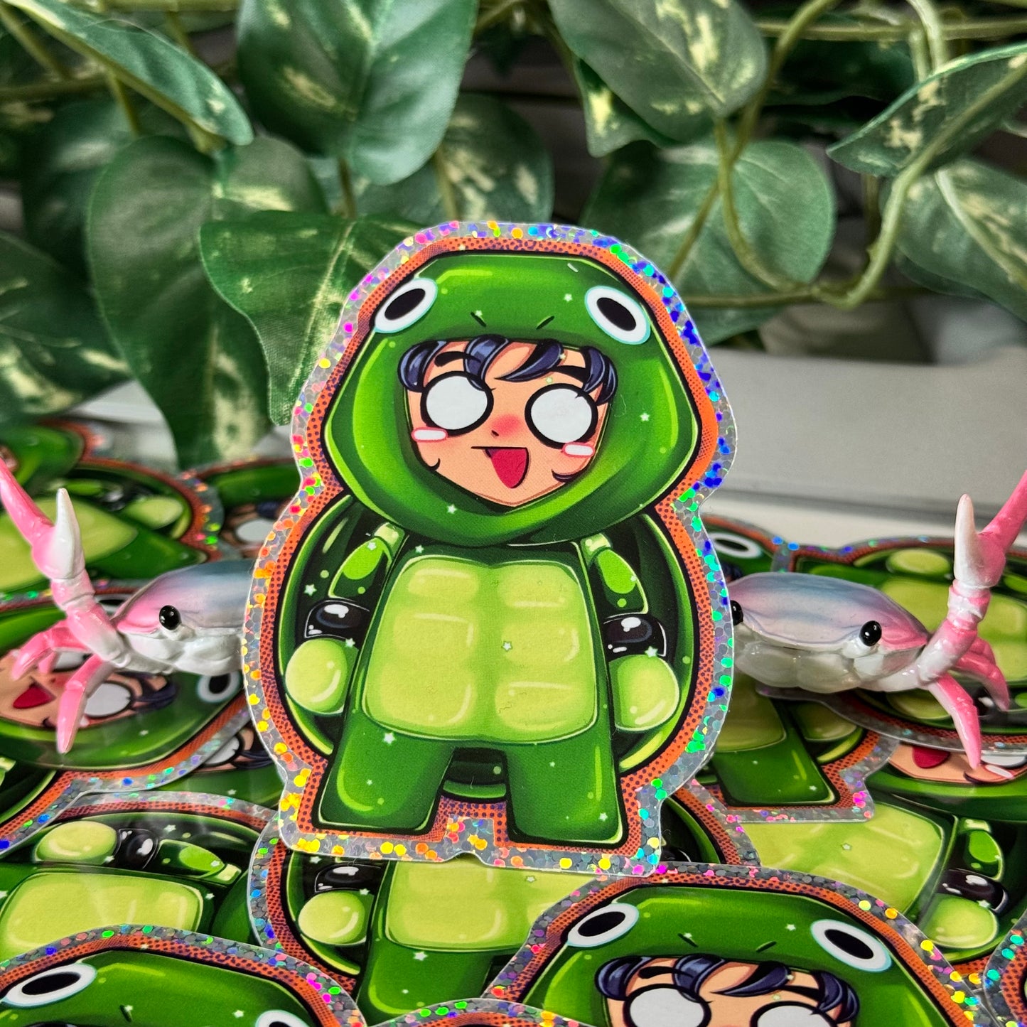 Pegatina de la tortuga de Son Goku