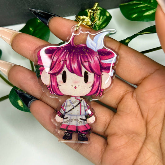 Teto kasane keychain