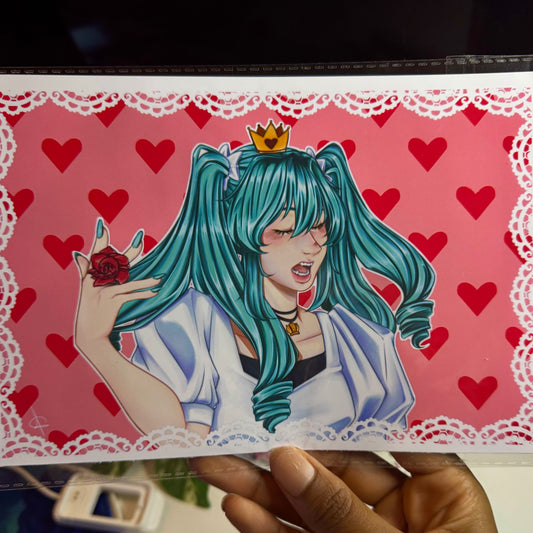 World is mine print