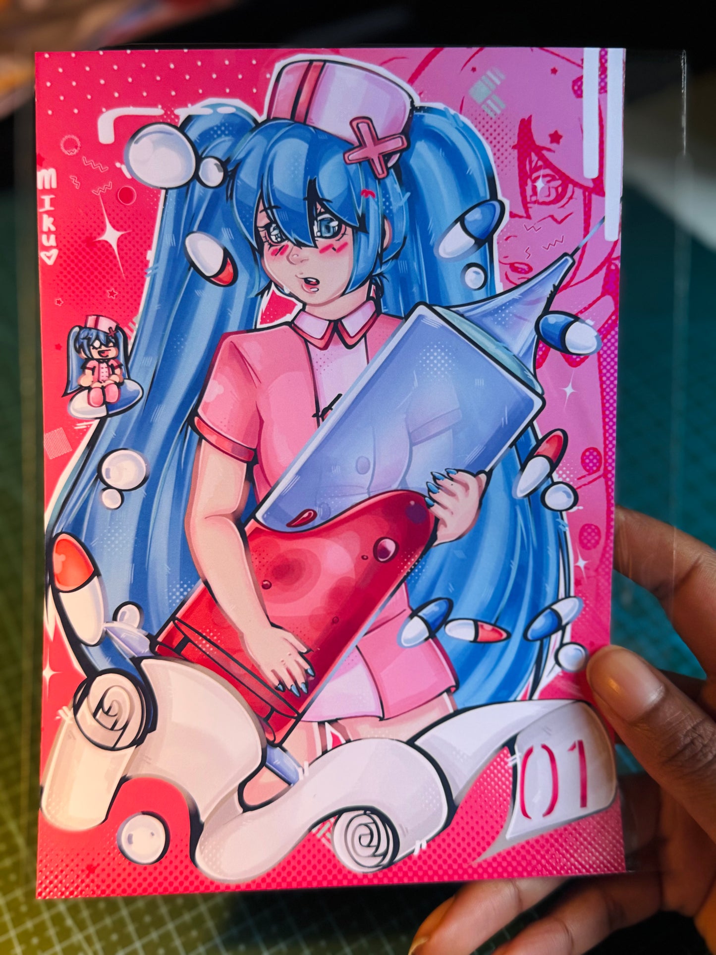 Hatsune Miku Krankenschwester Druck