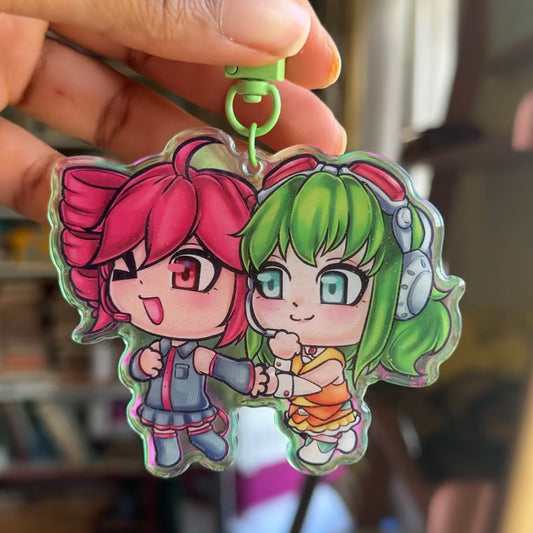 Llavero de Gumi y Teto