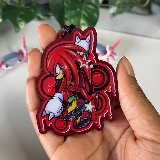 Llavero de Knuckles el equidna
