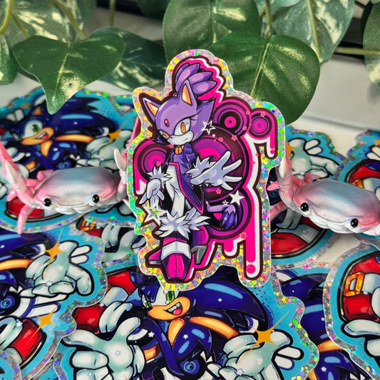 Pegatina de Blaze el gato