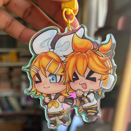 Llavero de Rin y Len