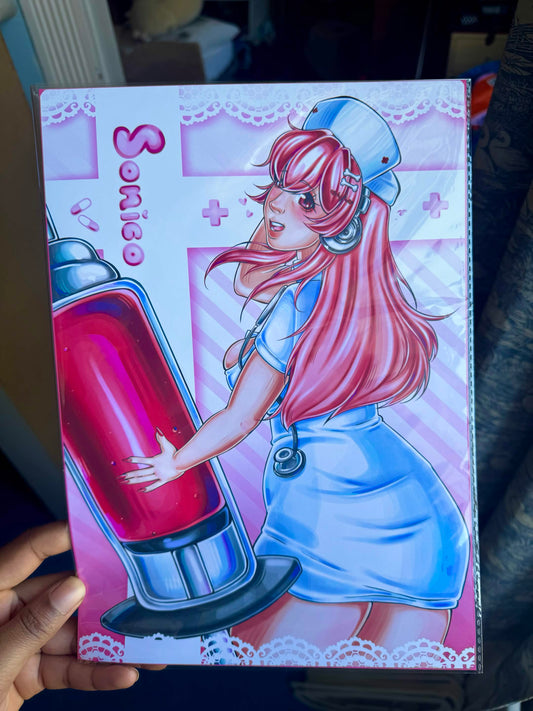 Super Sonico print