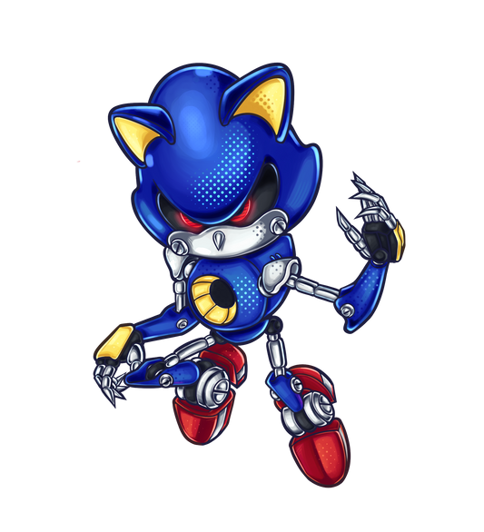 Pegatina de Sonic the Hedgehog