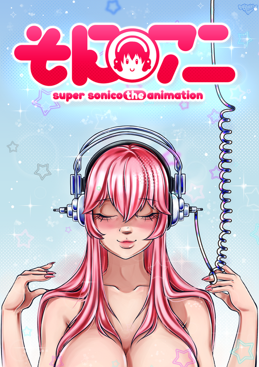 Super Sonico Print