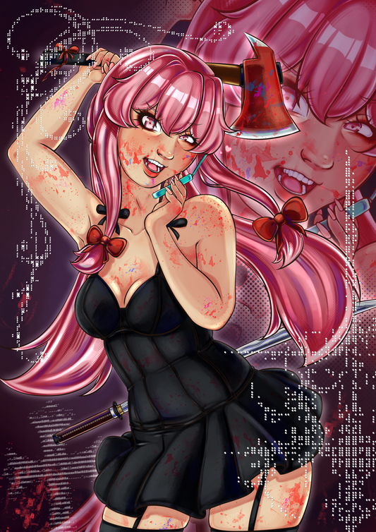 Yuno Gasai print